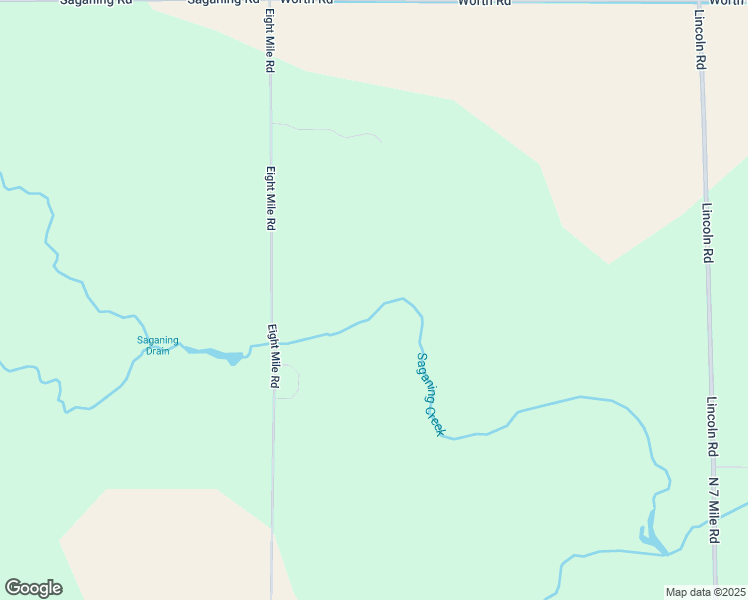 map of restaurants, bars, coffee shops, grocery stores, and more near 5779-5887 Eight Mile Road in Bentley