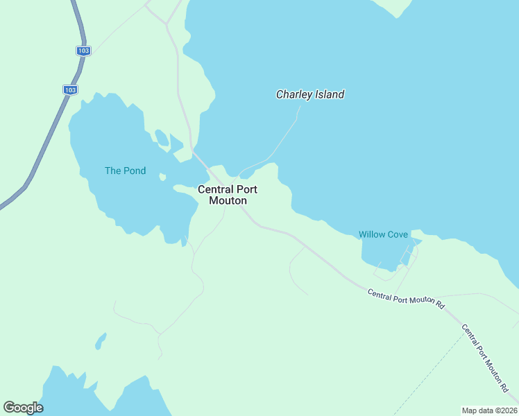 map of restaurants, bars, coffee shops, grocery stores, and more near 267 Central Port Mouton Road in Port Mouton