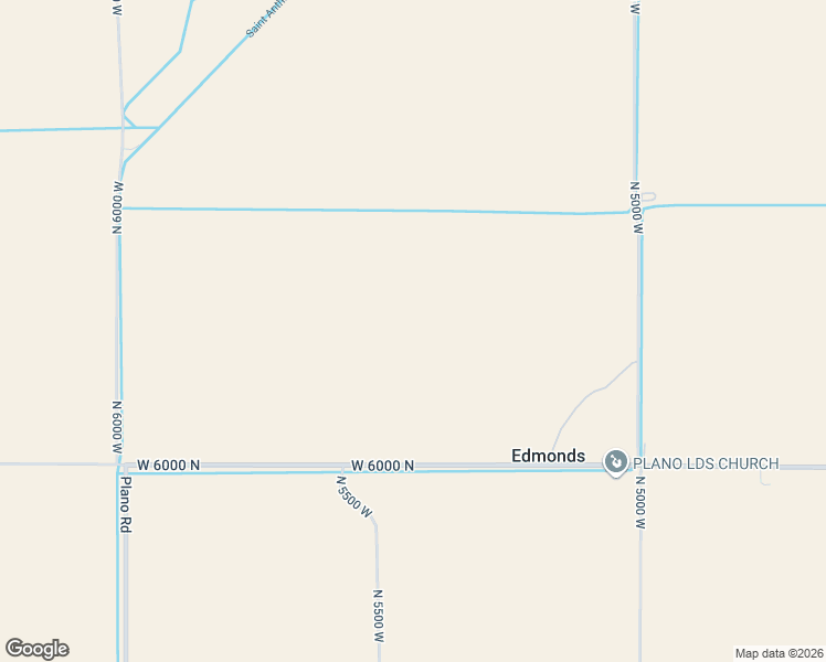 map of restaurants, bars, coffee shops, grocery stores, and more near 5386 West 6000 North in Sugar City