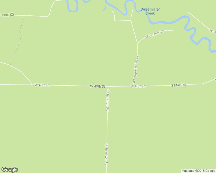 map of restaurants, bars, coffee shops, grocery stores, and more near West 40th Street in Township of Branch