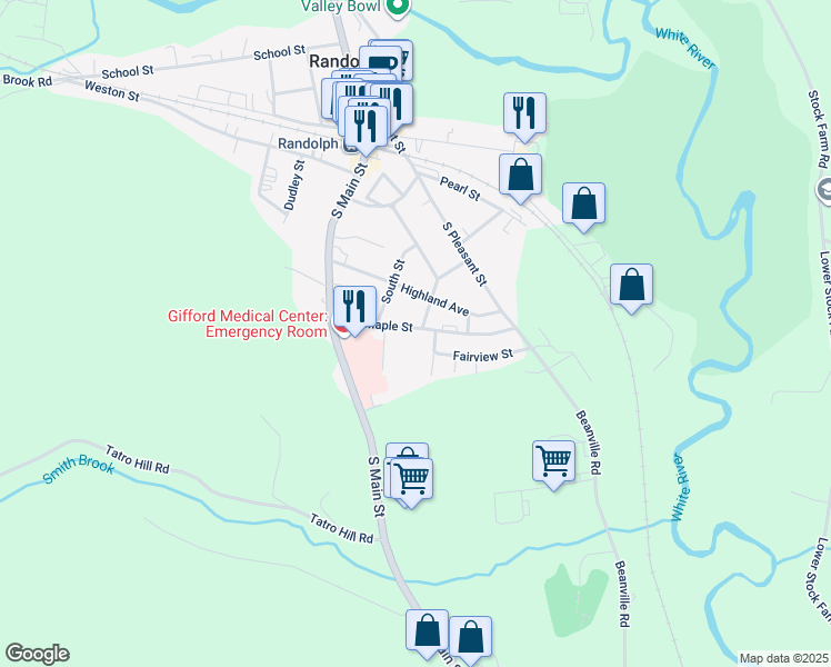 15 Maple Street, Randolph VT Walk Score