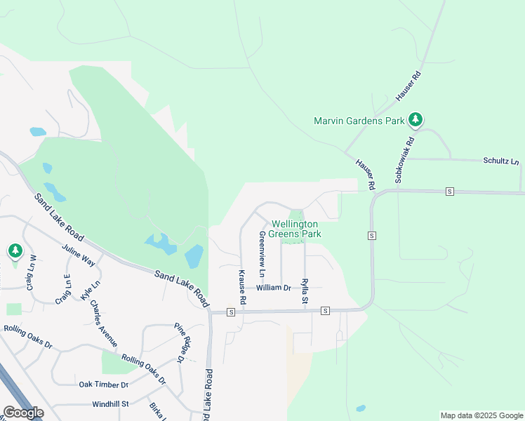 map of restaurants, bars, coffee shops, grocery stores, and more near 2314 Golfview Lane in Onalaska