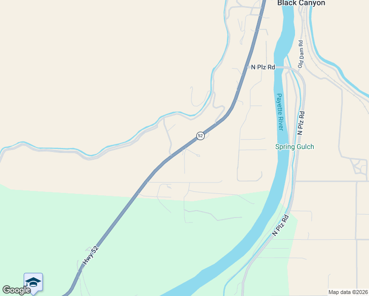 map of restaurants, bars, coffee shops, grocery stores, and more near 2719 East Black Canyon Highway in Emmett