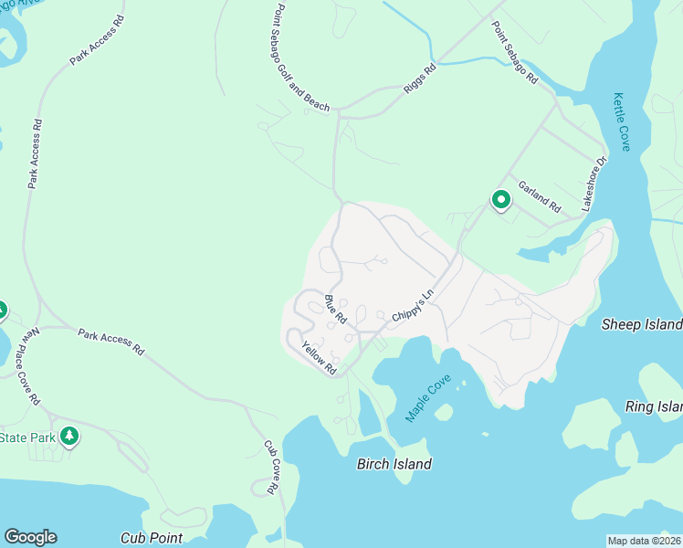 map of restaurants, bars, coffee shops, grocery stores, and more near 898 Yellow Road in Casco