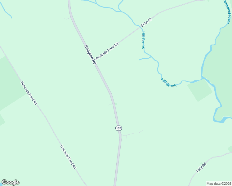 map of restaurants, bars, coffee shops, grocery stores, and more near 833 Bridgton Road in Sebago