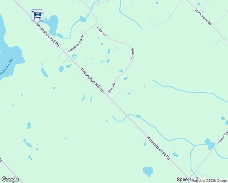 map of restaurants, bars, coffee shops, grocery stores, and more near 5 Elite Road in Caledon Village