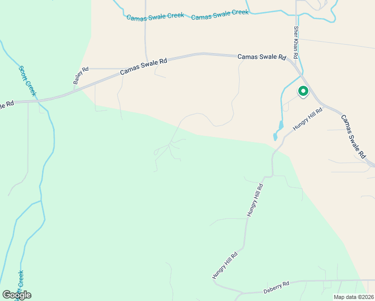 map of restaurants, bars, coffee shops, grocery stores, and more near 83149 Mickelson Road in Creswell