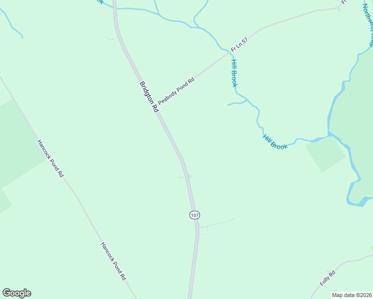 map of restaurants, bars, coffee shops, grocery stores, and more near 833 Bridgton Road in Sebago