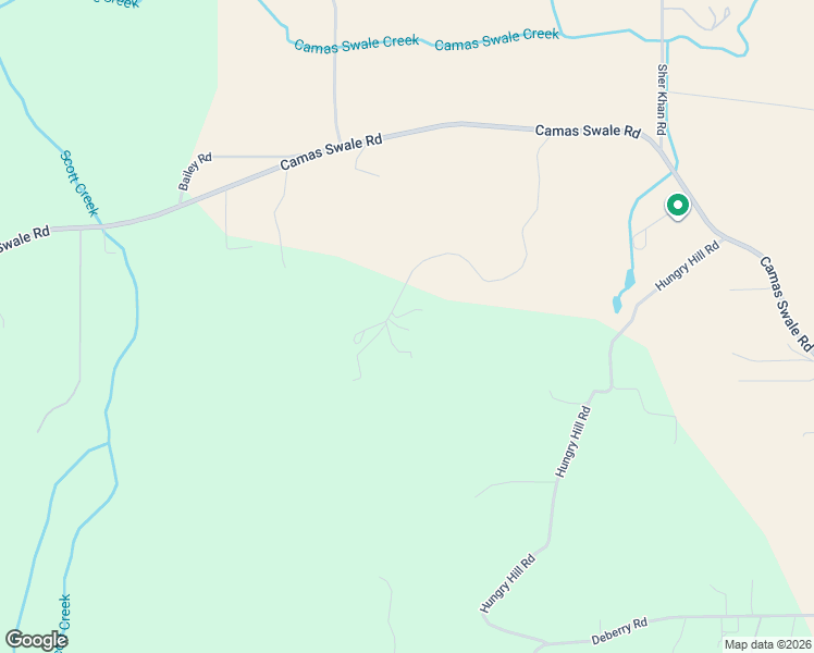 map of restaurants, bars, coffee shops, grocery stores, and more near 83149 Mickelson Road in Creswell