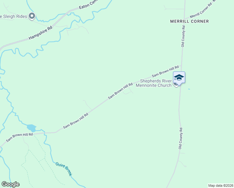 map of restaurants, bars, coffee shops, grocery stores, and more near 105 Sam Brown Hill Road in Brownfield