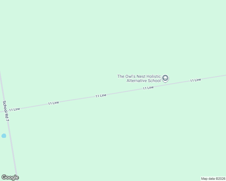 map of restaurants, bars, coffee shops, grocery stores, and more near 5578 11 Line in Harriston