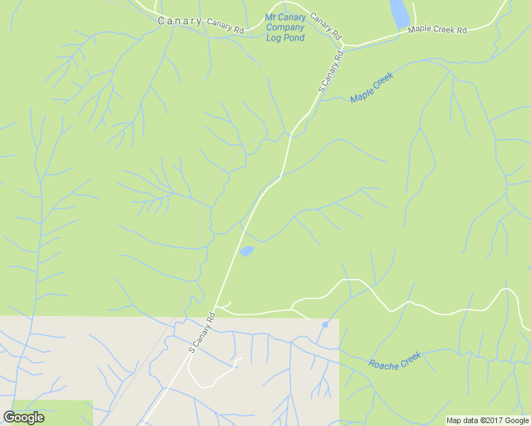 map of restaurants, bars, coffee shops, grocery stores, and more near 84091 South Canary Road in Lane County