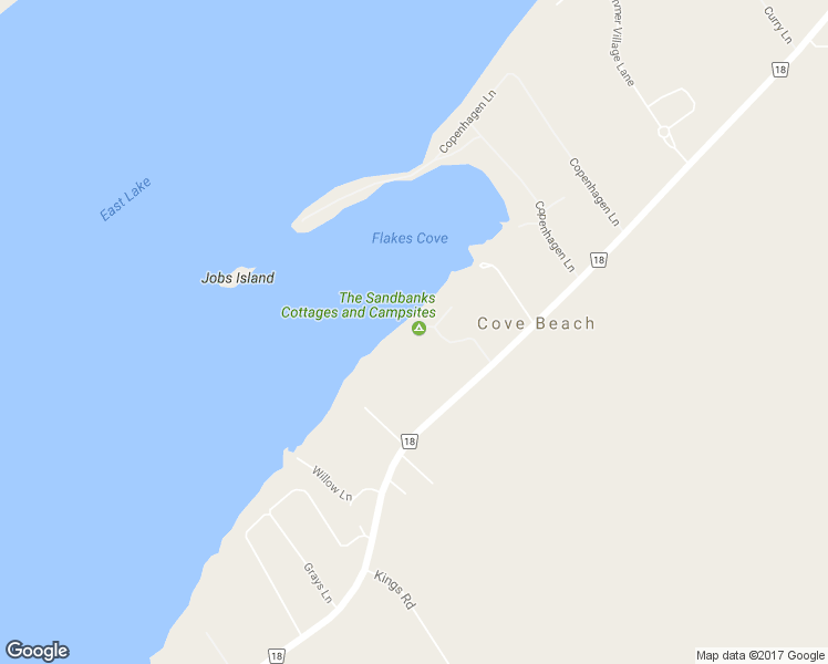 map of restaurants, bars, coffee shops, grocery stores, and more near 50 Valhalla Lane in Prince Edward