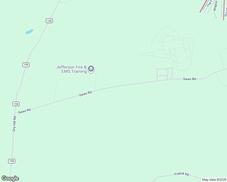 map of restaurants, bars, coffee shops, grocery stores, and more near 22728 Swan Road in Watertown