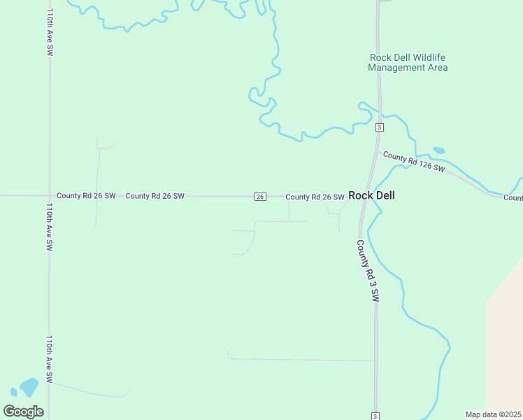 map of restaurants, bars, coffee shops, grocery stores, and more near 7059 Valley Drive Southwest in Byron