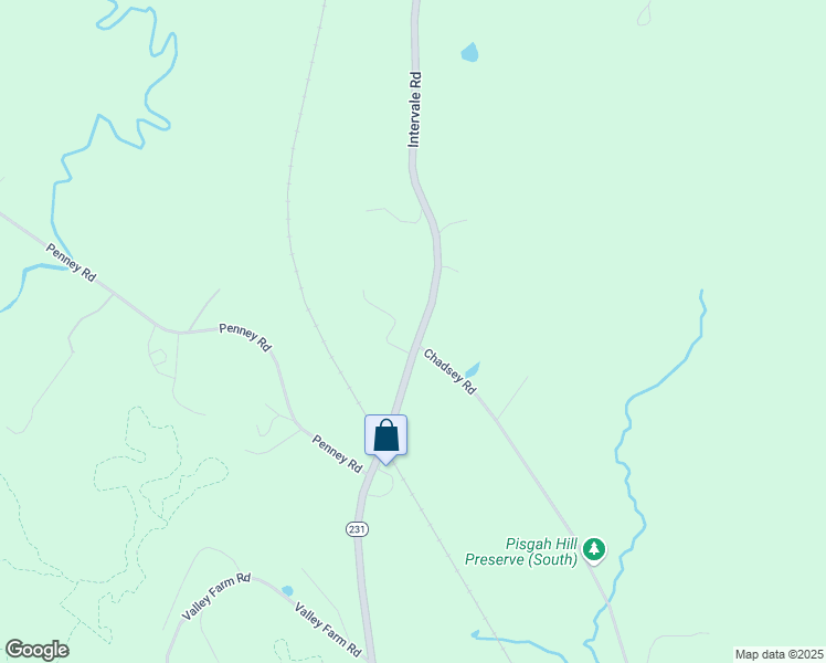 map of restaurants, bars, coffee shops, grocery stores, and more near 231 Intervale Road in New Gloucester