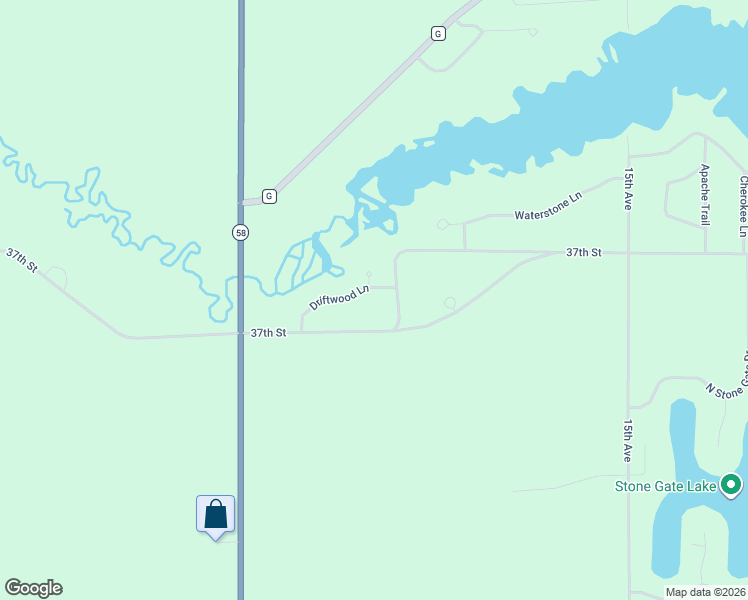 map of restaurants, bars, coffee shops, grocery stores, and more near W5917 Driftwood Lane in New Lisbon