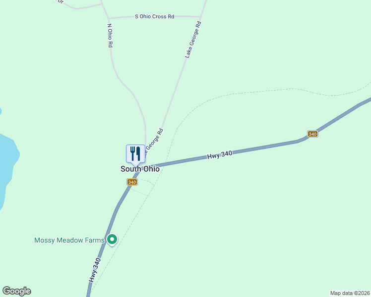 map of restaurants, bars, coffee shops, grocery stores, and more near 937 Nova Scotia 340 in South Ohio