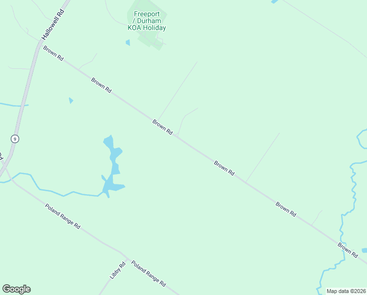 map of restaurants, bars, coffee shops, grocery stores, and more near 354 Brown Road in Pownal