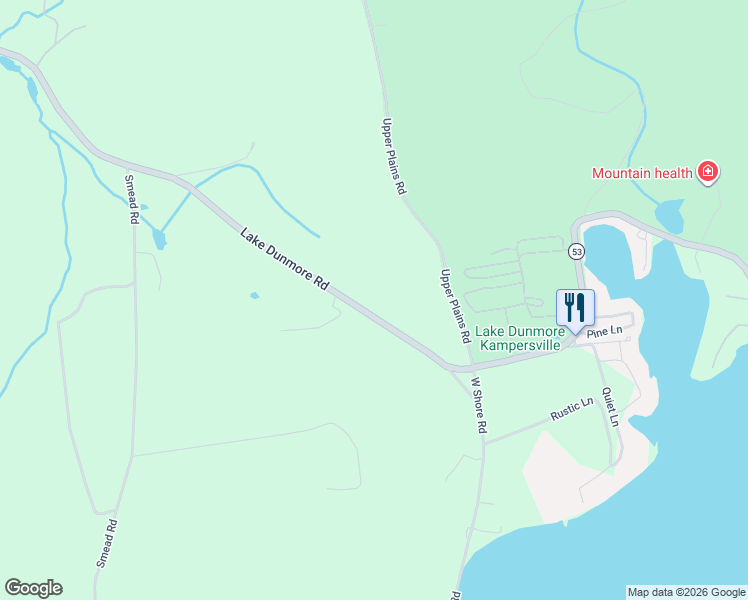 map of restaurants, bars, coffee shops, grocery stores, and more near 1108 Lake Dunmore Road in Salisbury