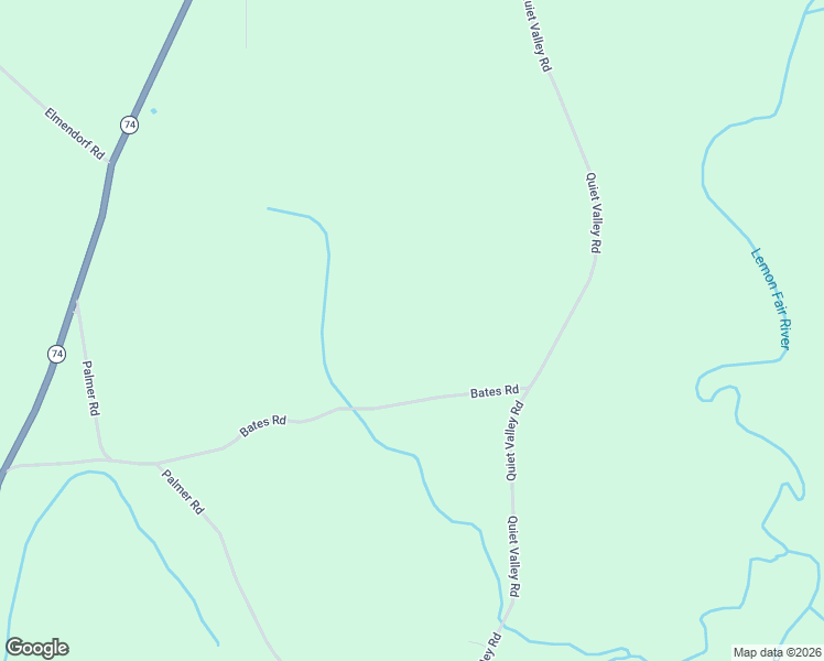 map of restaurants, bars, coffee shops, grocery stores, and more near 977 Bates Road in Shoreham