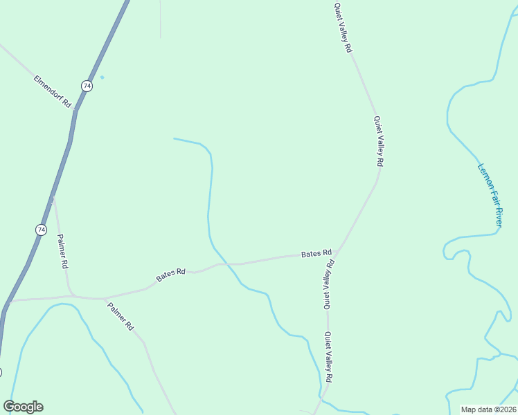 map of restaurants, bars, coffee shops, grocery stores, and more near 977 Bates Road in Shoreham