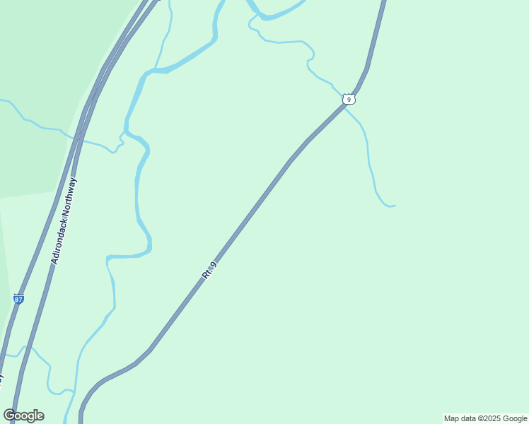 map of restaurants, bars, coffee shops, grocery stores, and more near 2432 Route 9 South in Schroon Lake