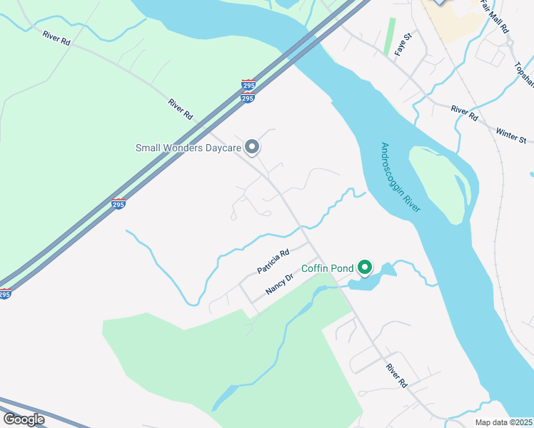 map of restaurants, bars, coffee shops, grocery stores, and more near 23 Sadler Drive in Brunswick