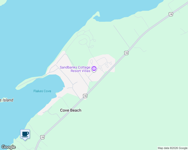 map of restaurants, bars, coffee shops, grocery stores, and more near 25 Butternut Lane in Prince Edward County