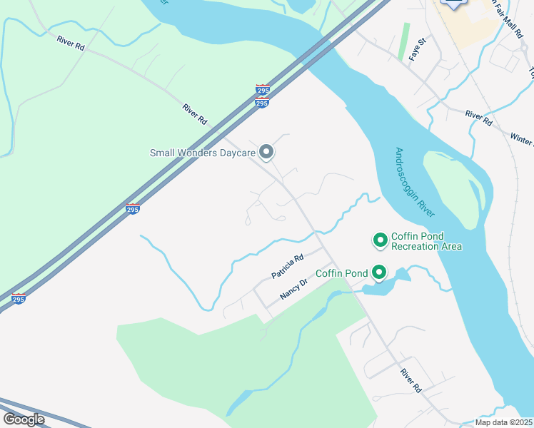 map of restaurants, bars, coffee shops, grocery stores, and more near 23 Sadler Drive in Brunswick