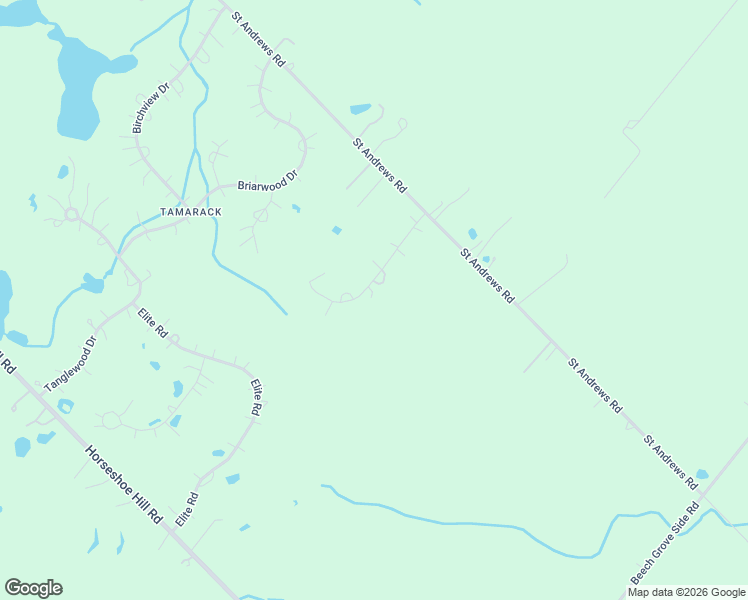 map of restaurants, bars, coffee shops, grocery stores, and more near 7 Rolling Meadow Drive in Caledon East