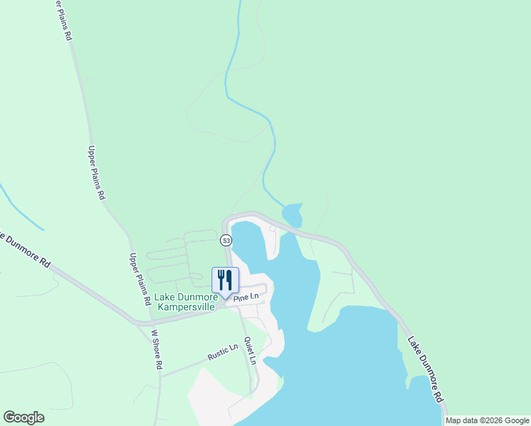 map of restaurants, bars, coffee shops, grocery stores, and more near 1921 Lake Dunmore Road in Salisbury