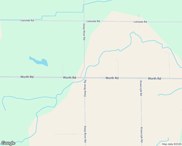 map of restaurants, bars, coffee shops, grocery stores, and more near 4290-4392 Worth Road in Standish
