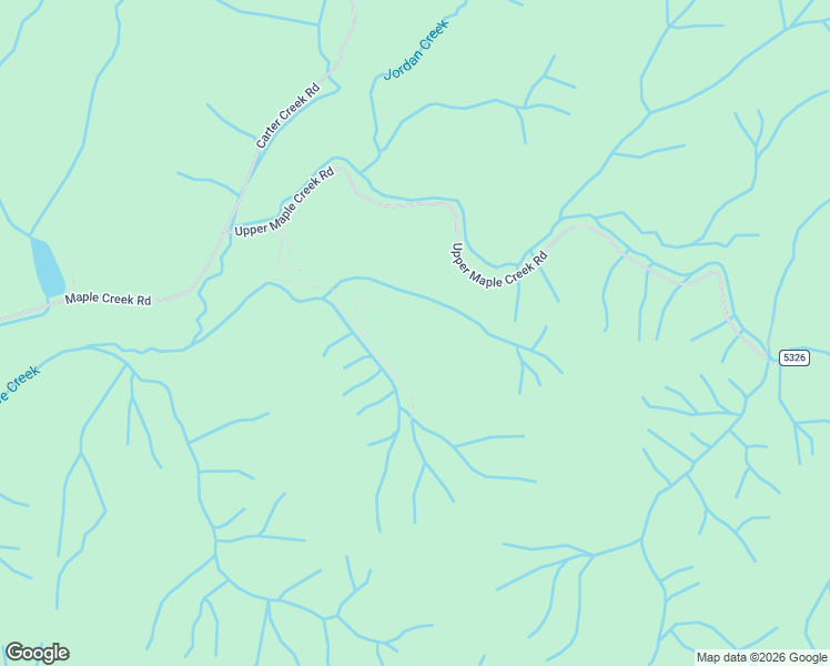 map of restaurants, bars, coffee shops, grocery stores, and more near 7464 Maple Creek Road in Lane County