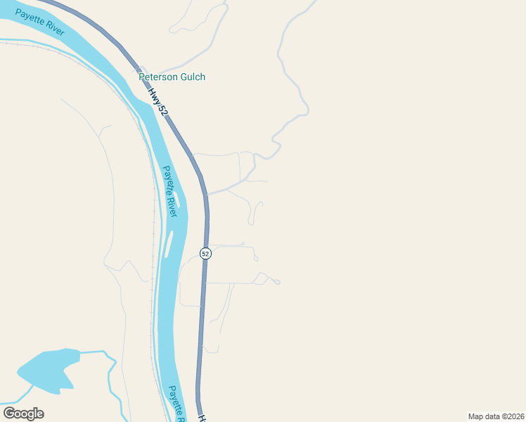map of restaurants, bars, coffee shops, grocery stores, and more near 11710 Idaho 52 in Horseshoe Bend