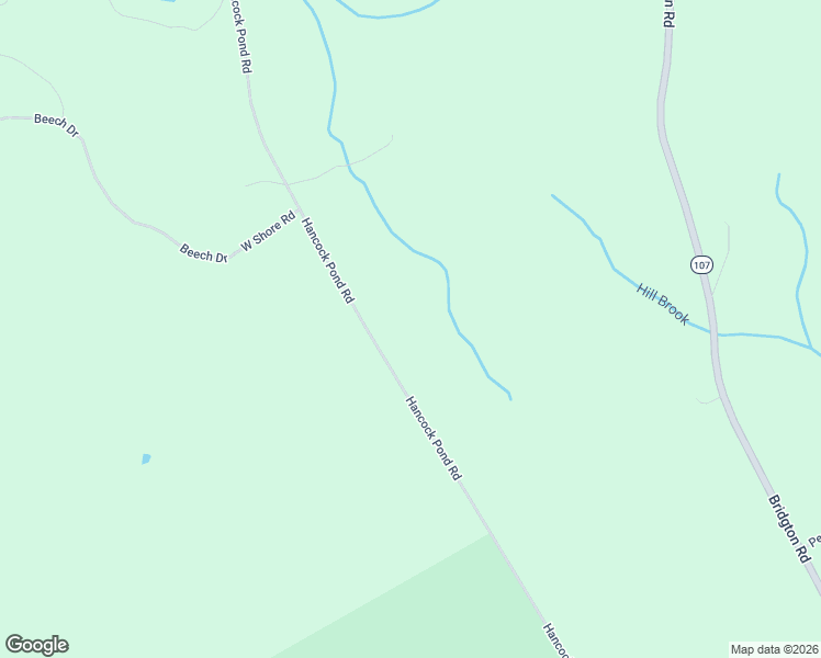 map of restaurants, bars, coffee shops, grocery stores, and more near 365 Hancock Pond Road in Sebago