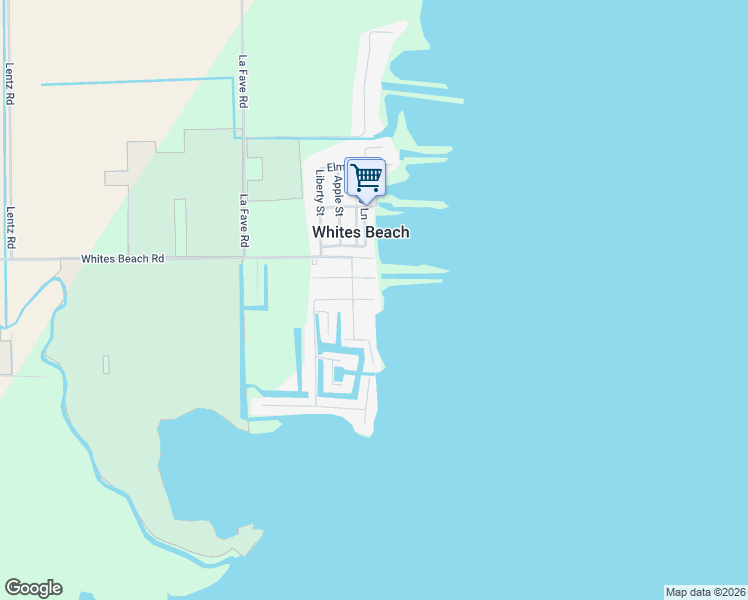 map of restaurants, bars, coffee shops, grocery stores, and more near 2100 Oak St in Standish