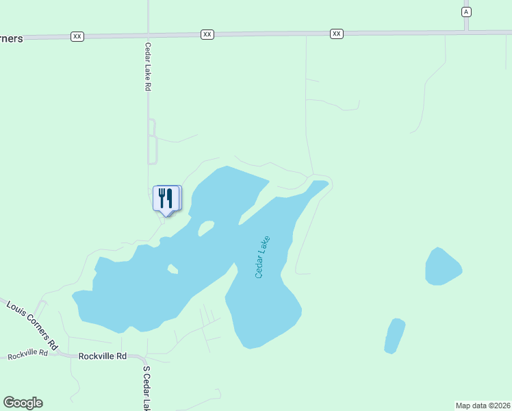map of restaurants, bars, coffee shops, grocery stores, and more near 18121 Klemme Road in Kiel