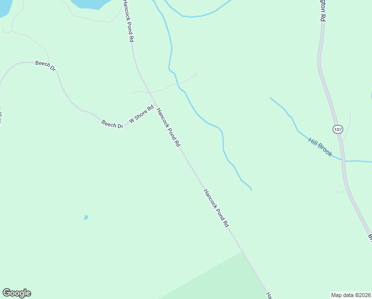 map of restaurants, bars, coffee shops, grocery stores, and more near 379 Hancock Pond Road in Sebago