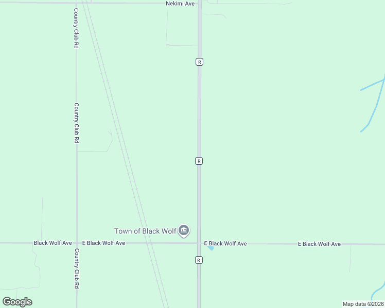 map of restaurants, bars, coffee shops, grocery stores, and more near 6019 County Road R in Oshkosh