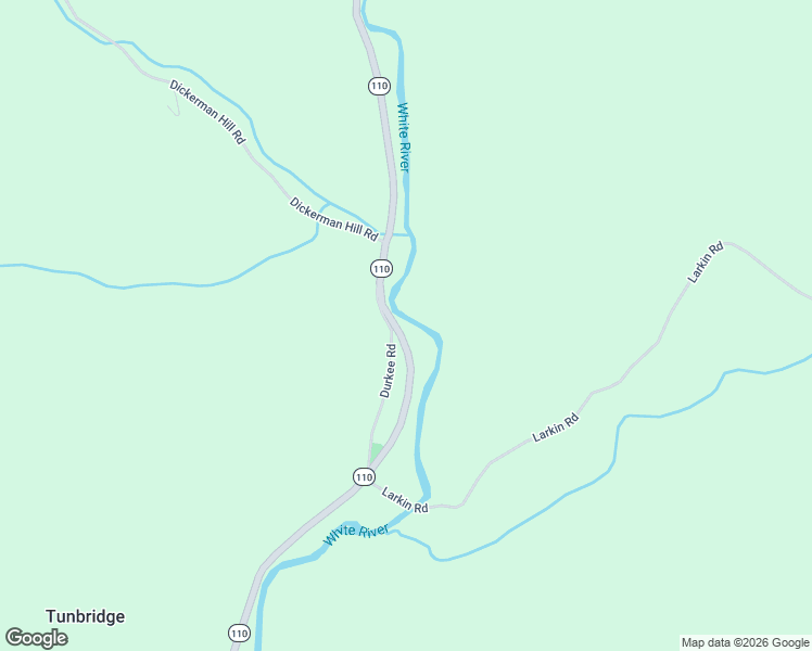 map of restaurants, bars, coffee shops, grocery stores, and more near 26 Durkee Road in Tunbridge