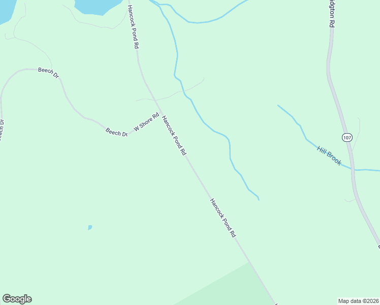 map of restaurants, bars, coffee shops, grocery stores, and more near 379 Hancock Pond Road in Sebago