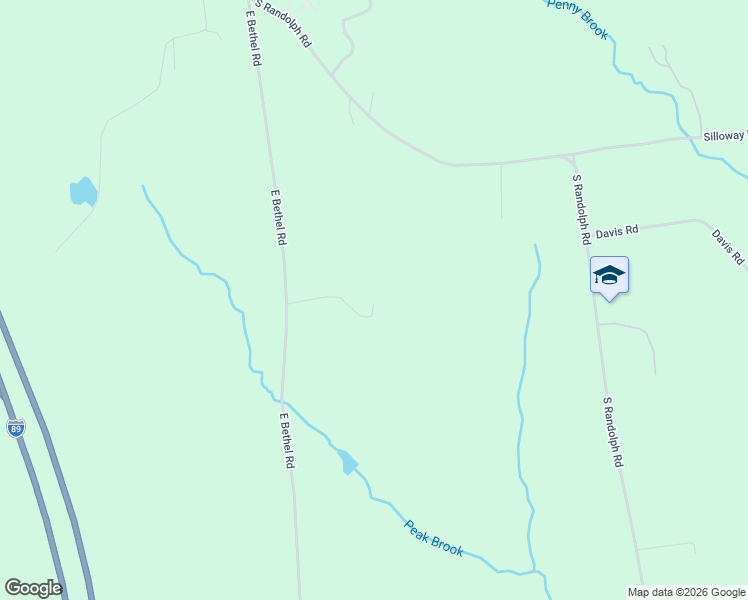 map of restaurants, bars, coffee shops, grocery stores, and more near 867 East Bethel Road in Randolph