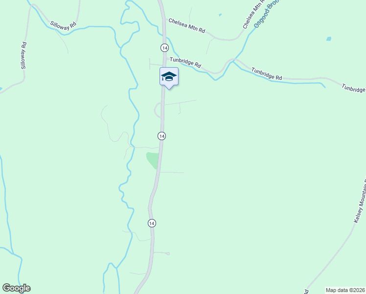 map of restaurants, bars, coffee shops, grocery stores, and more near 731 Vermont 14 in Randolph