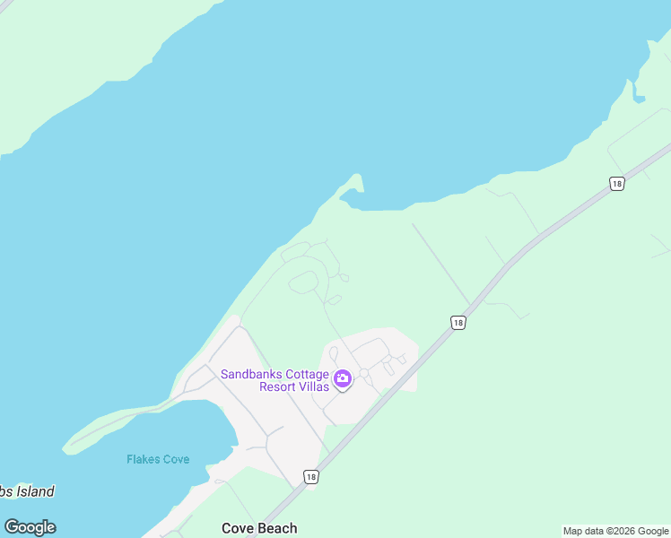 map of restaurants, bars, coffee shops, grocery stores, and more near 3 Farm View Lane in Prince Edward County