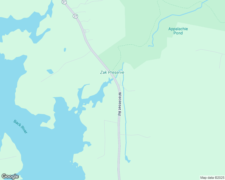 map of restaurants, bars, coffee shops, grocery stores, and more near 181 Wiscasset Road in Boothbay