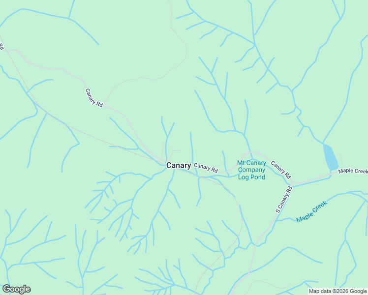 map of restaurants, bars, coffee shops, grocery stores, and more near 6895 Canary Road in Lane County