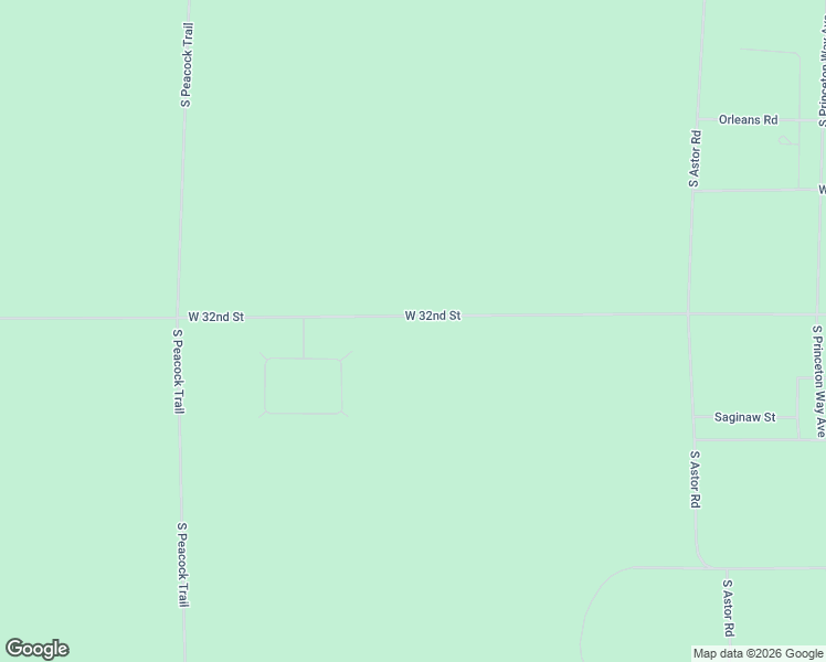 map of restaurants, bars, coffee shops, grocery stores, and more near 3527 West 32nd Street in Baldwin