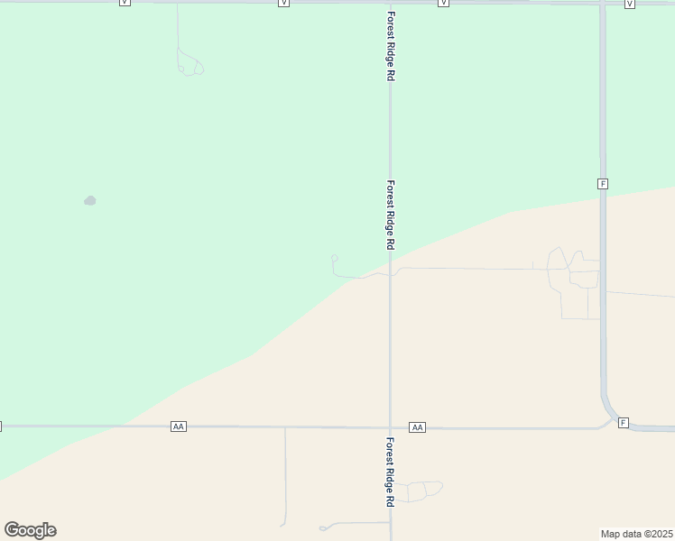 map of restaurants, bars, coffee shops, grocery stores, and more near N8243 Forest Ridge Road in Berlin