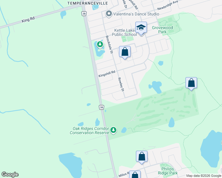 map of restaurants, bars, coffee shops, grocery stores, and more near 21 Weekes Avenue in Richmond Hill